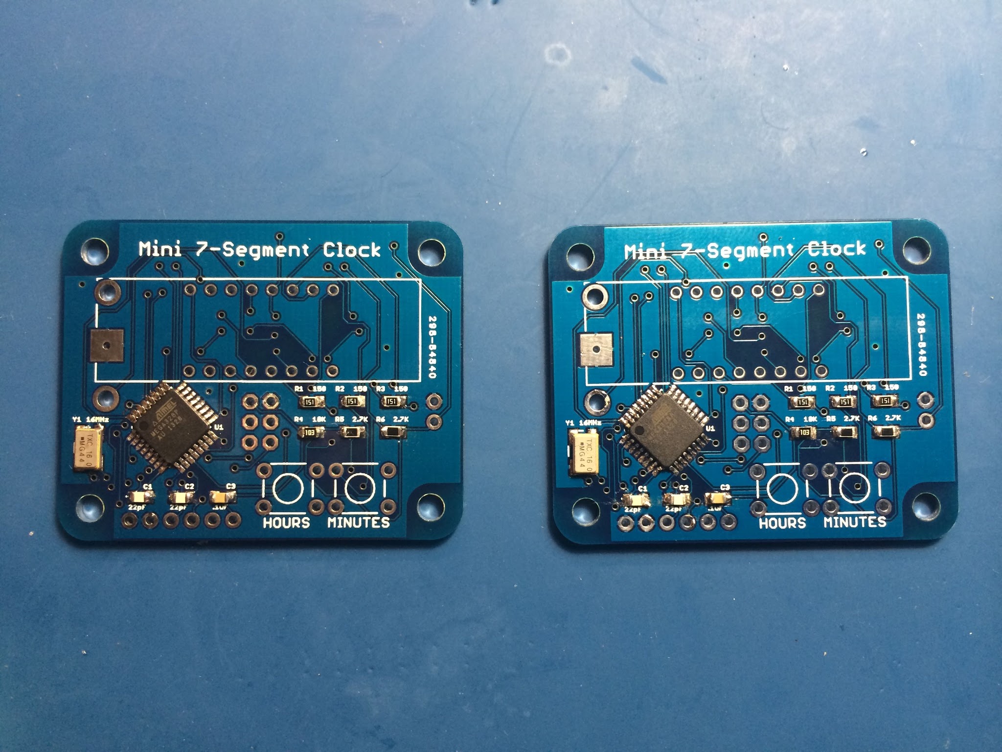 Mini 7 Segment Clock 1